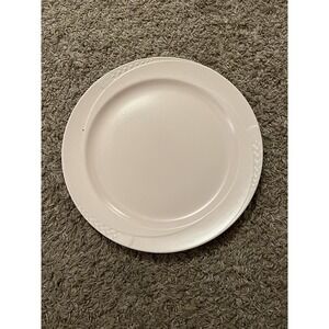 Vintage Homer Laughlin Serenade‎ Pink Round Charger Platter 13" Mid Century